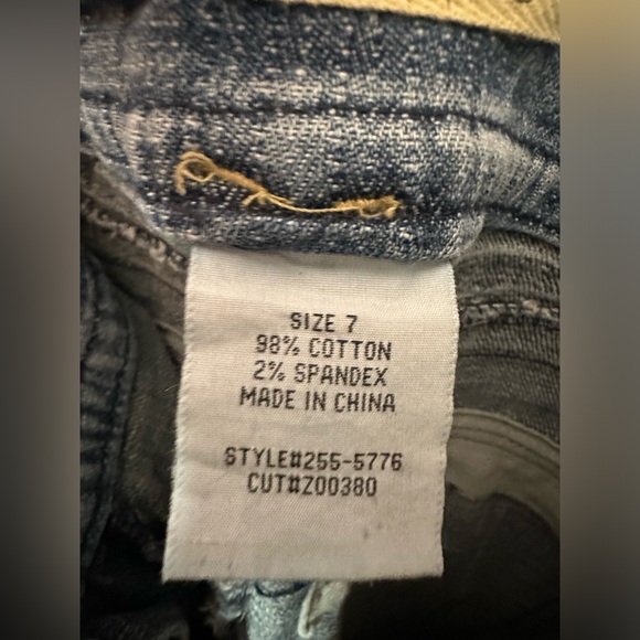 Vintage 2000’s Low Rise Z. Cavaricci Flare Jeans Sz 7 - Picture 2 of 6